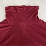 Sanctuary New  Cowl Neck Waffle Knit Tunic Top Long Sleeve Shirt Burgundy Photo 10