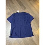 FIGS Scrub Top Womens Medium Casma Three Pocket Technical Collection Navy Blue Photo 2