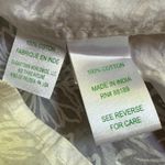 Lilly Pulitzer Solid White Cruiser Camp Shirt Gold Button Front 100% Cotton XXS Photo 7