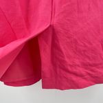 Ann Taylor Skirt Size 14 Pink NWT Linen Blend Pencil Knee-Length Plus Curvy Photo 10