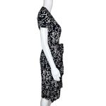 Diane Von Furstenberg DVF  Wrap Dress XS Black White Geometric Italy 1970 Vintage Photo 1