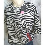 Grayson Threads NWT Crop Women Top Zebra Chic XS Zebra Halloween office costume Photo 2