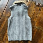 Eddie Bauer  Vest Wool Alpaca Faux Fur Preppy Casual Outdoor Collegiate Camping Photo 10