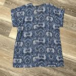 NWT Cover2Cover Sz S Cute Swimsuit Cover Up Blue Paisley Print Photo 7
