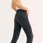Free People We The Free Blossom Rigid Skinny High Rise Jeans Washed Black sz 27 Photo 13