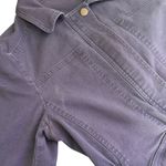 Loft ‎ Utility Jacket Womens Size M P Gray Distressed Grunge Cargo Commuter Photo 3