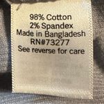 SO Juniors' S0® Front Slit Mini Skirt. Size 7/28. Blue-Gray. Curdoroy Photo 5