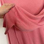 Halogen  Women Crew Neck Sweater long Sleeve Pink 50% Merino Wool Size 1 Very New Photo 5