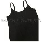 Hinge Black Modal Semi Sheer Cami Tank Photo 5