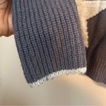 Splendid  Sweater Francis Star Blue White Crew Neck Knit Long Sleeve Casual Cute Photo 6