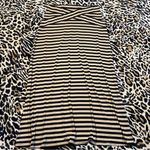 Striped maxi skirt Tan Size M Photo 0