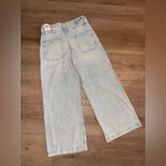 We The Free  Super Sweeper Wide Leg Light Wash Jeans - NWT Photo 2
