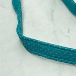 Blue Perforated Faux Leather Chain Handbag Strap Replacement ✨ Photo 3