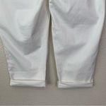 Lane Bryant NWT  Embroidered White Girlfriend Crop Pants, Size 18 Photo 8