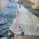 TYSA Malibu open tie front swimsuit cover kimono robe boho drapey top western Photo 5