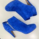 Chloé CHLOE SUEDE ANKLE ZIPPER BOOTS BLUE COLOR SIZE 38.5 Photo 10