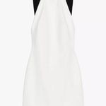 ZARA  mini bodycon Elegant Black and White Dress wedding holiday evening  Photo 15