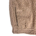 SKIMS  Desert Brown Teddy Sherpa Fleece Jogger Sweatpants Drawstring Waist Medium Photo 7