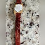 Disney Pooh Vintage Timex with Gold Accent Brown Photo 2