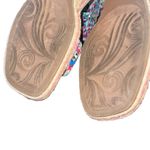 Impo  Stretch Women’s Wedge Sandal Size 11 Multi Color Memory Foam Ankle Zip Photo 5