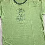Vintage The Grinch ‘Wicked’ Universal Studios Orlando Ringer Tee Size Small Green Photo 1