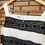 White House | Black Market  White And Black Crochet Dress Size 2‎ Photo 5