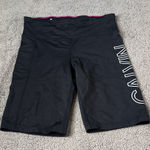 Calvin Klein  Black Biker Gym Shorts SIZE M Photo 0