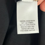 Roz & Ali Black Sleeveless Keyhole Knee Length Shift Dress Top Tied Overlay, L Photo 7