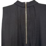 White House | Black Market  Black Sleeveless Choker Neck Shift Dress EUC Size 6‎ Photo 6
