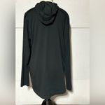 Nike women’s medium light weight long sleeve hoodie. Athletic cut Dri-Fit. 29” L Photo 3