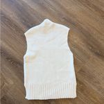 Loft  Cream Cable Knit Vest Photo 1