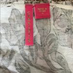 Charlotte V Neck Gem Button Down Neutral Floral Cardigan Photo 12