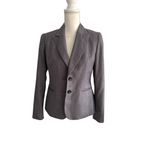 Nine West  Gray Pinstriped Blazer Jacket Size US 2 Photo 6