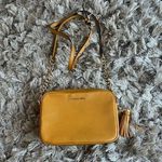 Michael Kors  Mustard Yellow Crossbody Purse Photo 0