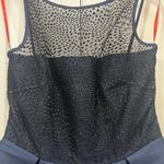 Monique Lhuillier ML Navy Blue Francesca Gown Size 4 US $900 Photo 2