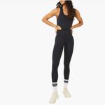 Free People NWT FP Movement Back It Up Jumpsuit Small, BLACK Photo 2