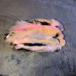 H&M Colorful Fluffy Pencil Case Makeup Cosmetic Bag Purse Pouch Photo 0