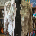 Carhartt  pink plaid flannel western cowboycore S button down shirt Photo 0