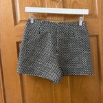 ZARA Black and White Plaid Mini Skort Photo 1