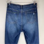 Gap  Womens High Rise True Skinny Distressed Jeans Sz 31 TALL Photo 6