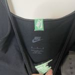 Nike NEW!  black logo embroidered tank bodysuit size medium Photo 3