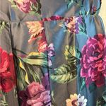 Victoria's Secret 2 piece Victoria’s Secret Floral Satin Open Side Slit Pant Pajama SET Size Small Photo 2