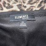Elementz  2piece attached top black camisole with sheer animal print cover Photo 8