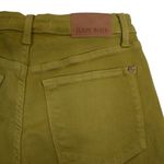 Judy Blue Women's S Augustana Mid Rise Cut Off Jean Short in Matcha Green NEW Photo 4