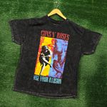 Guns N' Roses Use Your Illusion Rock Band Mineral Wash T-Shirt Extra Large Photo 2