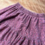 Vintage Roper Western Bohemian Patterned tiered maxi skirt Made USA small red Blue Photo 3