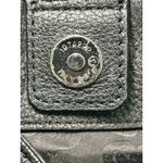 Rebecca Minkoff Rebecca‎ Minkoff Boho Fringe Moto Bucket Bag - Black Pebbled Leather Photo 12