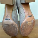 Schutz Suede Buckle Strap Ankle Boots Gray 9B Photo 6