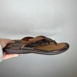 b.o.c. Born Women's Brown Snakeskin Print Thong Sandals Size 10 Photo 3