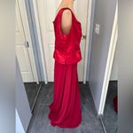 Venus Bella Formals by  Red Formal Bridesmaid Dress Embroidered Sleeveless Photo 2